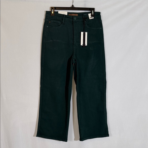 Judy Blue Denim - NWT Judy Blue Jeans Size 30 High Waist Cropped With Tummy Control Green